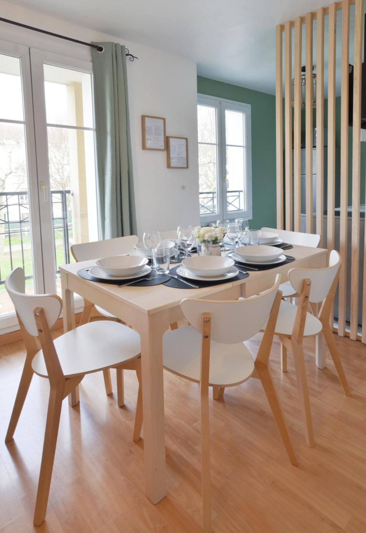 Sesame Duplex Disneyland Paris Netflix 6 Personnes Et 1 Bebe Avec Parking Apartment Bailly-Romainvilliers Exterior foto