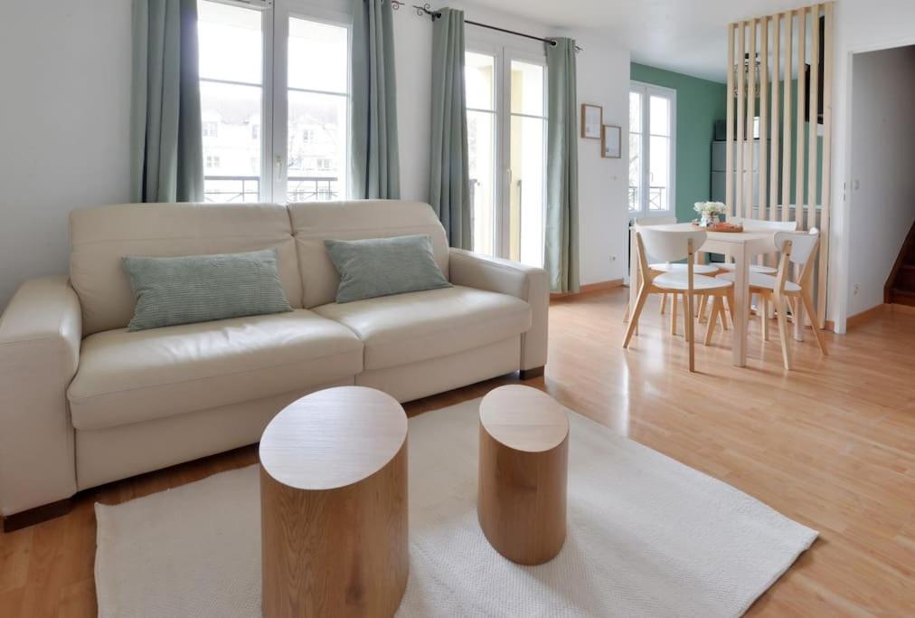 Sesame Duplex Disneyland Paris Netflix 6 Personnes Et 1 Bebe Avec Parking Apartment Bailly-Romainvilliers Exterior foto